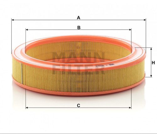 Mann-Filter levegőszűrő C2873/1