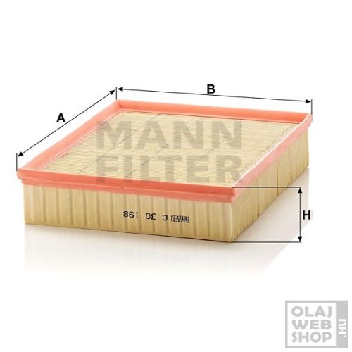 Mann-Filter levegőszűrő C30198