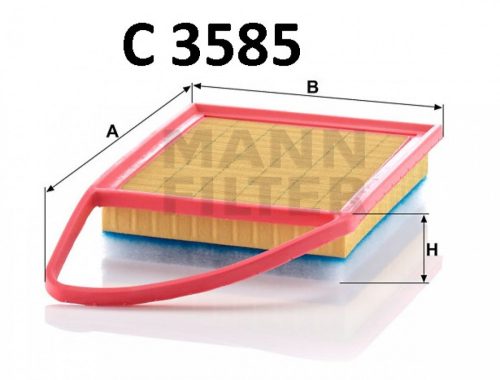 Mann-Filter levegőszűrő C3585