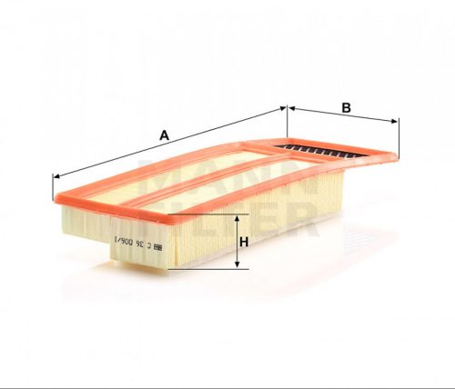 Mann-Filter levegőszűrő C36006/1