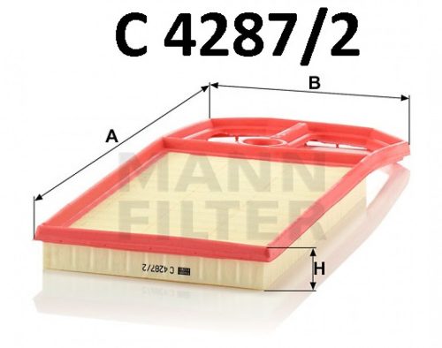 Mann-Filter levegőszűrő C4287/2