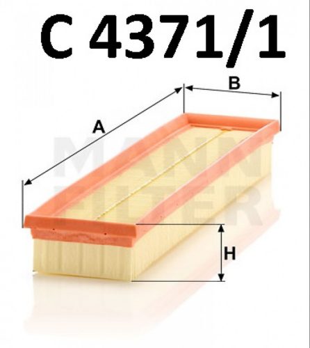 Mann-Filter levegőszűrő C4371/1