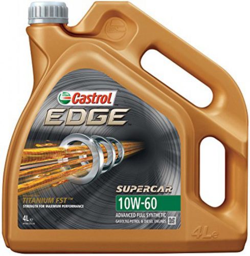 Castrol EDGE Supercar 10W-60 motorolaj 4L