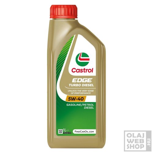 Castrol EDGE Turbo Diesel 5W-40 motorolaj 1L