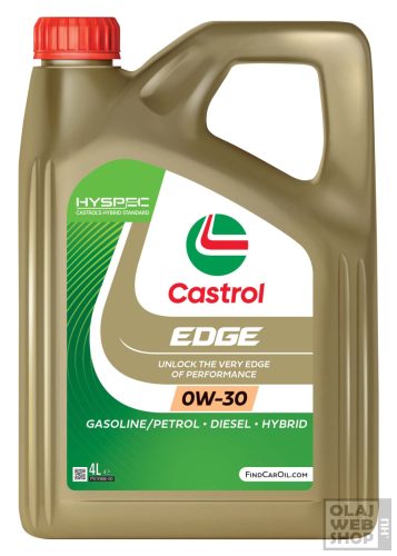 Castrol EDGE 0W-30 motorolaj 4L