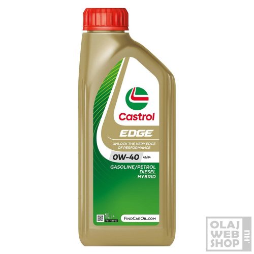 Castrol EDGE 0W-40 motorolaj 1L