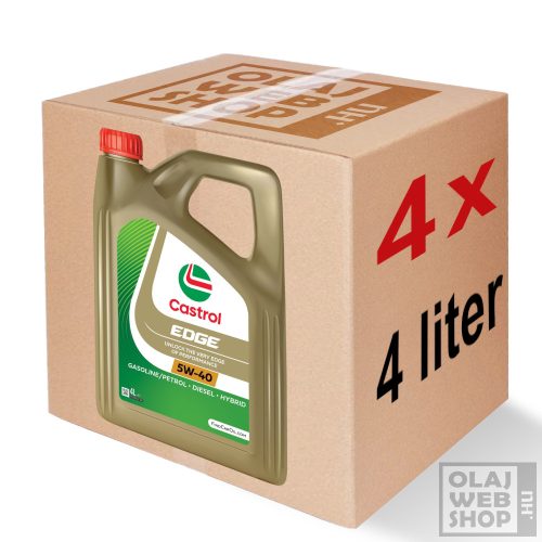 Castrol EDGE 5W-40 motorolaj 16L karton