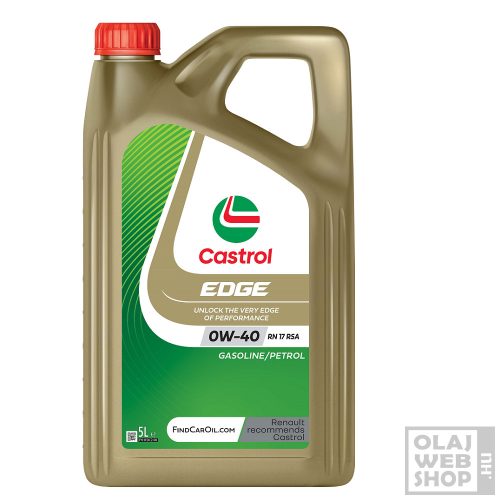 Castrol EDGE RN17 RSA 0W-40 motorolaj 5L