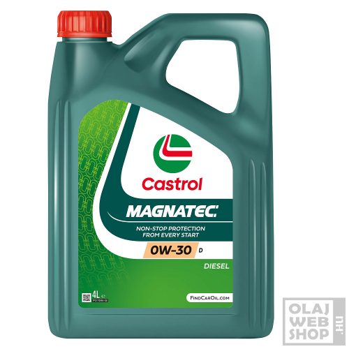 Castrol MAGNATEC D 0W-30 motorolaj 4L