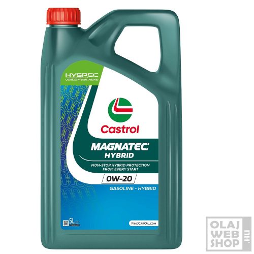 Castrol MAGNATEC Hybrid 0W-20 motorolaj 5L