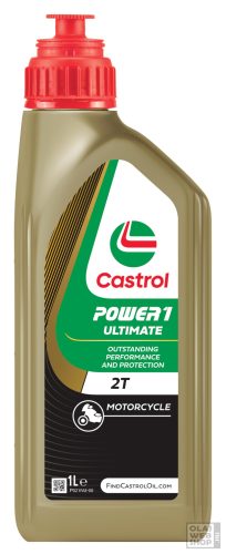 Castrol POWER1 Ultimate 2T motorkerékpár olaj 1L