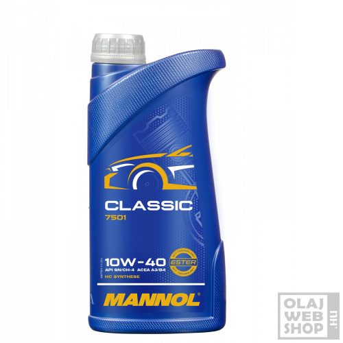 Mannol 7501 Classic 10W-40 motorolaj 1L