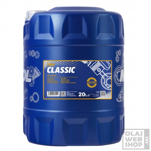 Mannol 7501 CLASSIC 10W-40 motorolaj 20L