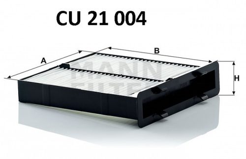 Mann-Filter pollenszűrő CU21004