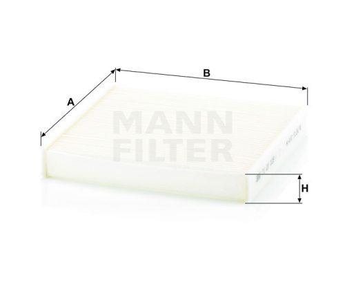 Mann-Filter pollenszűrő CU22029