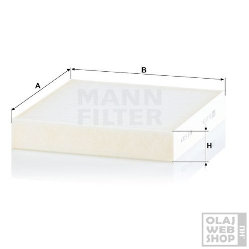 Mann-Filter pollenszűrő CU22034