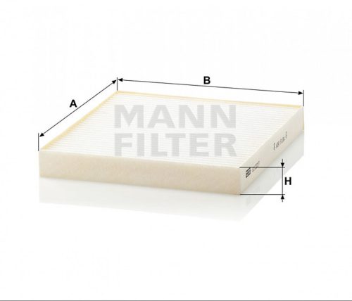 Mann-Filter pollenszűrő CU2227