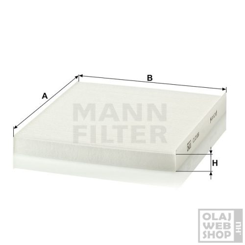 Mann-Filter pollenszűrő CU23009