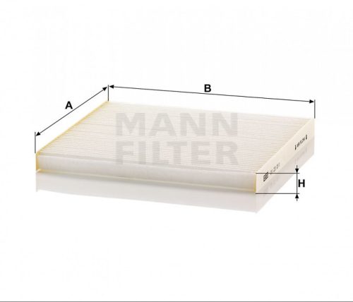 Mann-Filter pollenszűrő CU23011