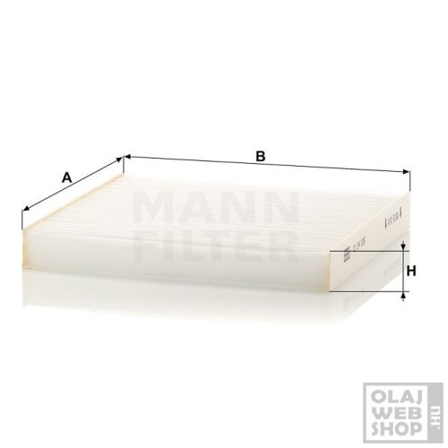 Mann-Filter pollenszűrő CU24006