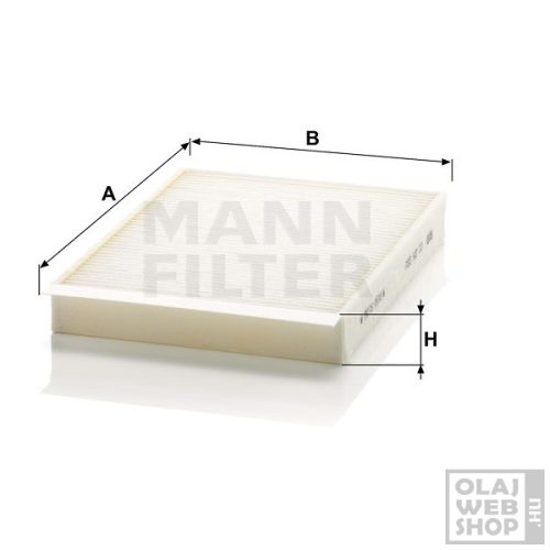 Mann-Filter pollenszűrő CU25002