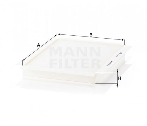 Mann-Filter pollenszűrő CU2622