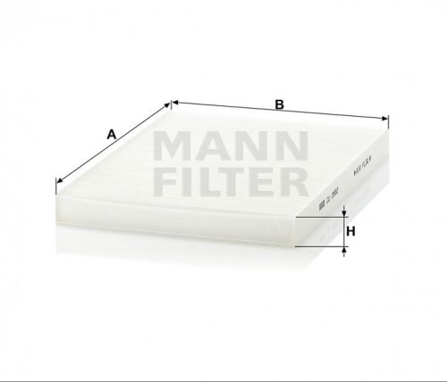 Mann-Filter pollenszűrő CU2882