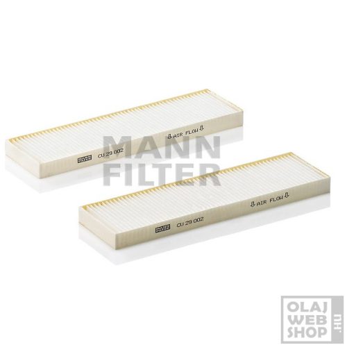 Mann-Filter pollenszűrő CU 29 002-2