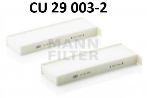 Mann-Filter pollenszűrő CU 29 003-2