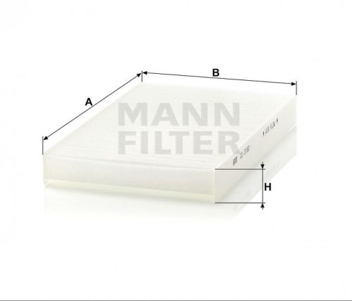 Mann-Filter pollenszűrő CU3192