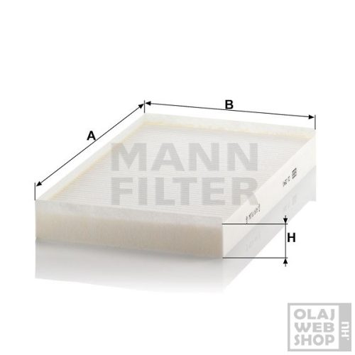 Mann-Filter pollenszűrő CU3540