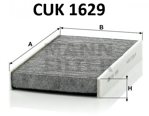 Mann-Filter aktívszenes pollenszűrő CUK1629