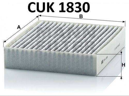 Mann-Filter aktívszenes pollenszűrő CUK1830