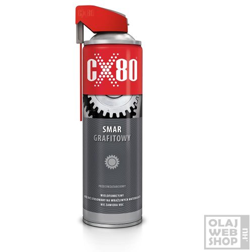 CX-80 Grafitos zsírspray szórófejjel 500ml