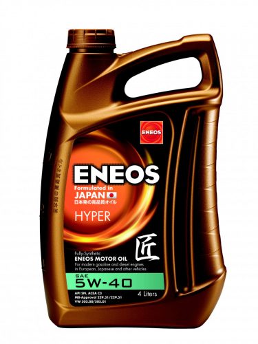 Eneos Hyper 5W-40 motorolaj 4L