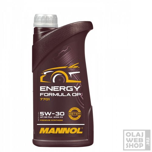 Mannol 7701 Energy Formula OP 5W-30 motorolaj 1L