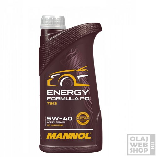 Mannol 7913 Energy Formula PD 5W-40 motorolaj 1L