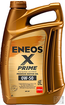 Eneos X Prime 0W-50 motorolaj 4L NR