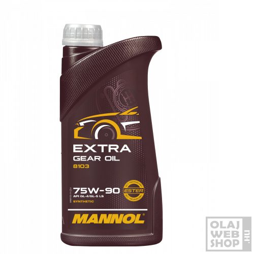 Mannol 8103 Extra Gear oil 75W-90 LS GL-4/GL-5 váltóolaj 1L