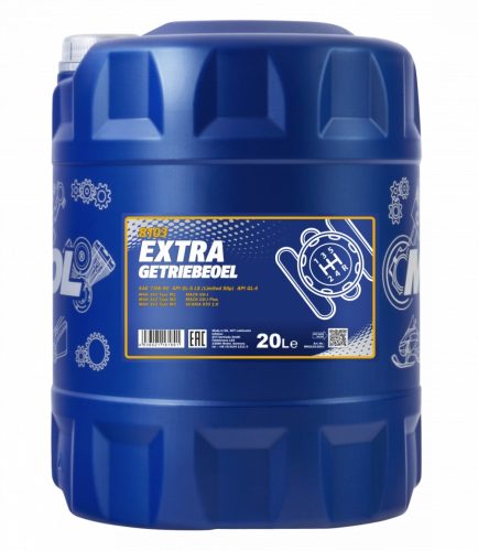 Mannol 8103 EXTRA GETRIEBEOEL 75W-90 LS GL-4/GL-5 váltóolaj 20L