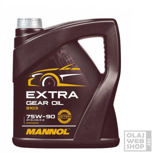 Mannol 8103 Extra Gear oil 75W-90 LS GL-4/GL-5 váltóolaj 4L