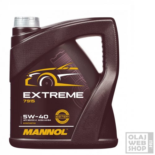 Mannol 7915 EXTREME 5W-40 motorolaj 4L