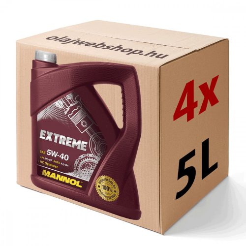 Mannol 7915 Extreme 5W-40 motorolaj 20L (karton)