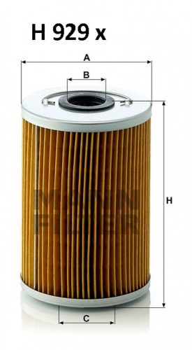 Mann-Filter olajszűrő H929X