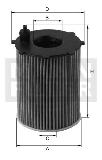 Mann-Filter olajszűrő HU6028Z