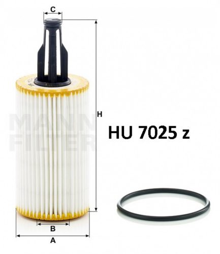 Mann-Filter olajszűrő HU7025Z