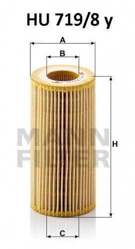 Mann-Filter olajszűrő HU719/8Y