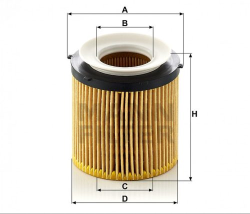 Mann-Filter olajszűrő HU8002Y