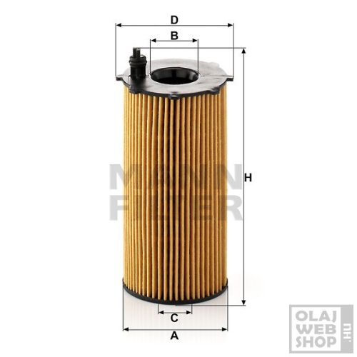 Mann-Filter olajszűrő HU820/2X