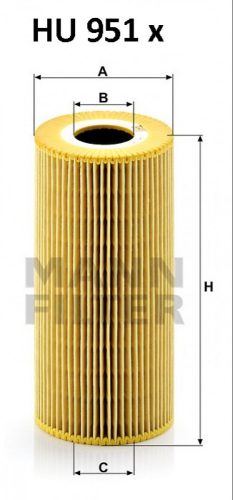 Mann-Filter olajszűrő HU951X